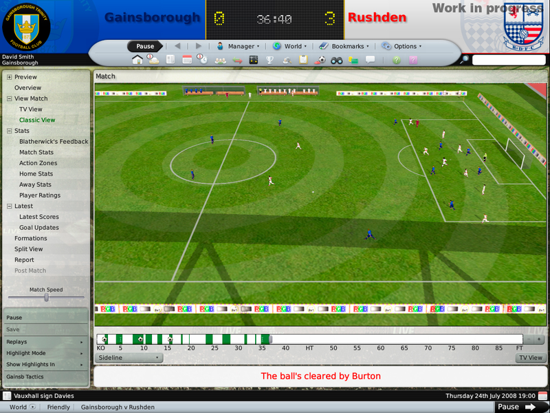 Illustration for article titled Football Manager 2009 PSP & Mac Screens